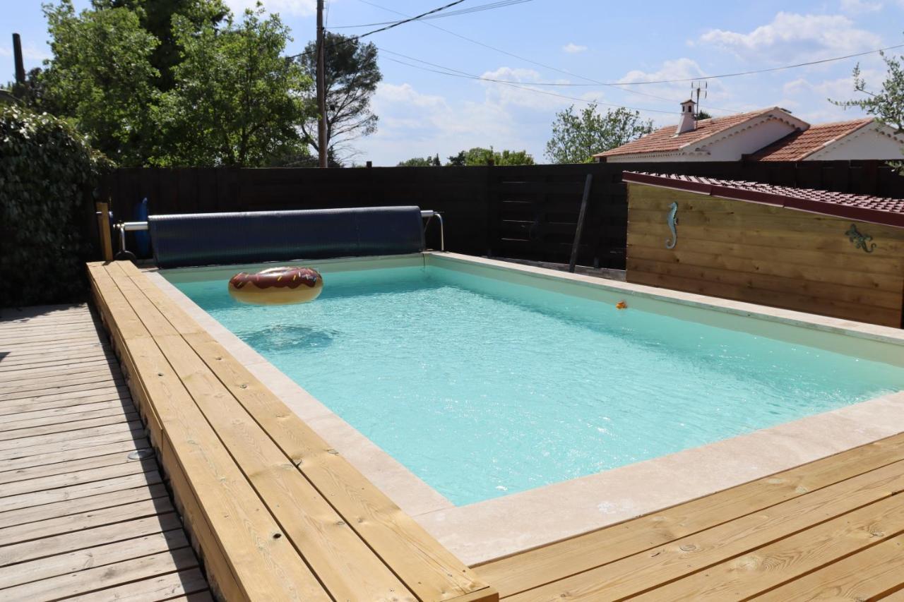 Gite Lapaz/Jacuzzi Prive/Piscine 드라기냥 외부 사진