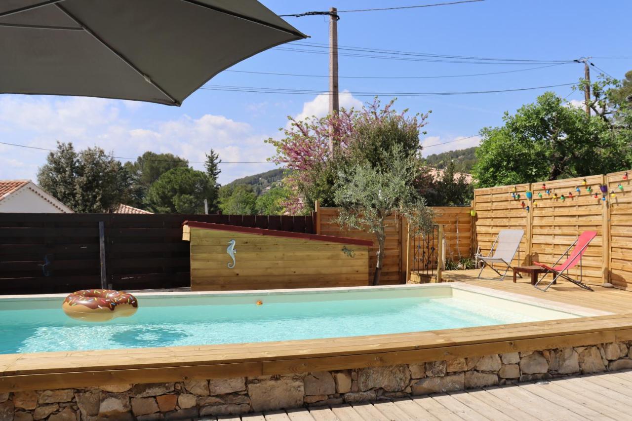 Gite Lapaz/Jacuzzi Prive/Piscine 드라기냥 외부 사진